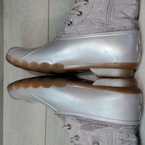 Sperry Womens Seacycled saltwater Duck Rubber Waterproof Boots shoes sz 6M - Picture 9 of 12